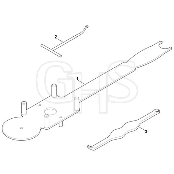 Stihl RM545.1 T - Special Tool - Parts Diagram