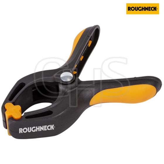 Roughneck Heavy-Duty Plastic Hand Clip 25mm (1in) - 38-331