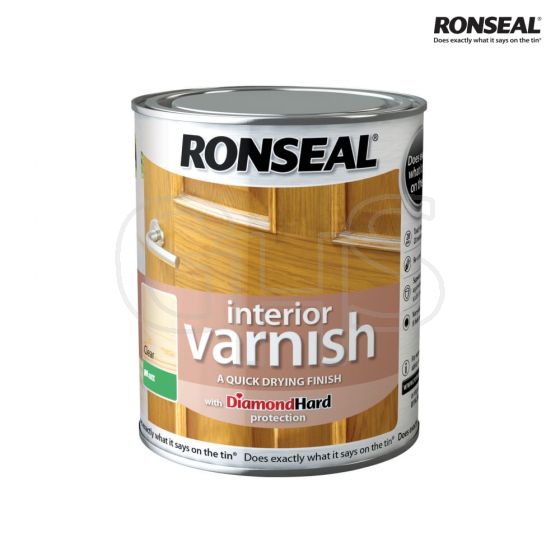 Ronseal Interior Varnish Quick Dry Matt Clear 2.5 Litre - 36878