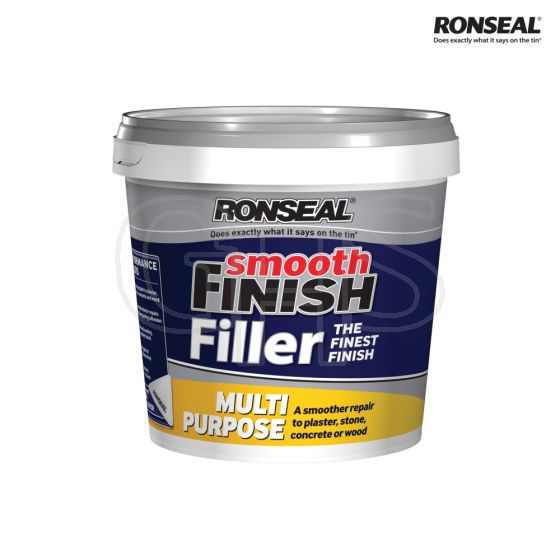 Ronseal Smooth Finish Multi Purpose Wall Filler Ready Mixed 2.2kg - 36547