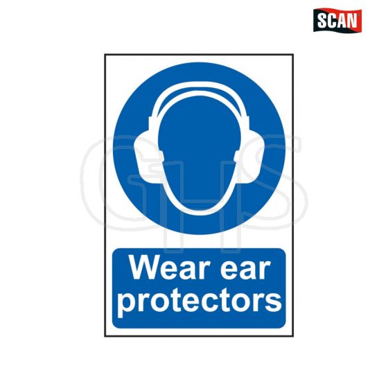 Scan Wear Ear Protectors - PVC 200 x 300mm - 5