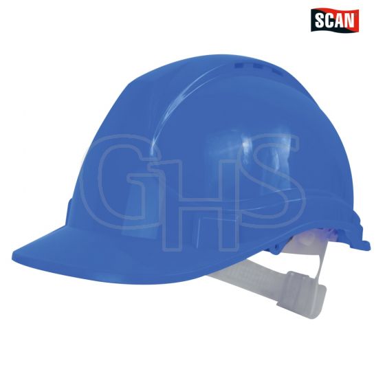Safety Helmet Blue by Scan