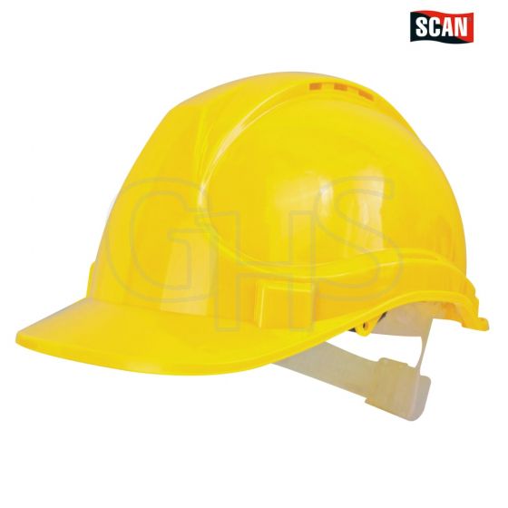 Safety Helmet Yellow by Scan