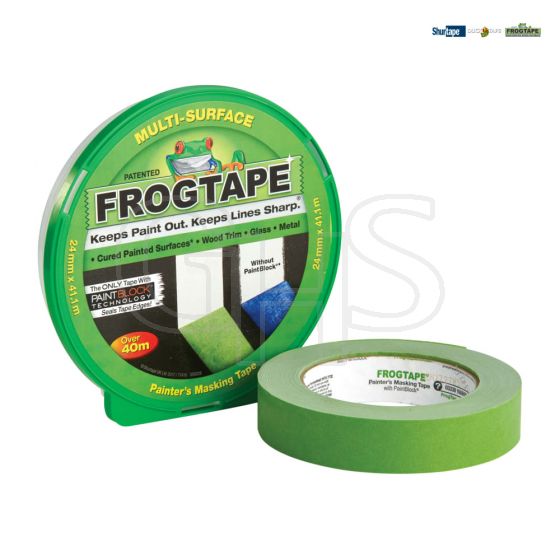 Shurtape FrogTape Multi-Surface Masking Tape 24mm x 41.1m - 150182