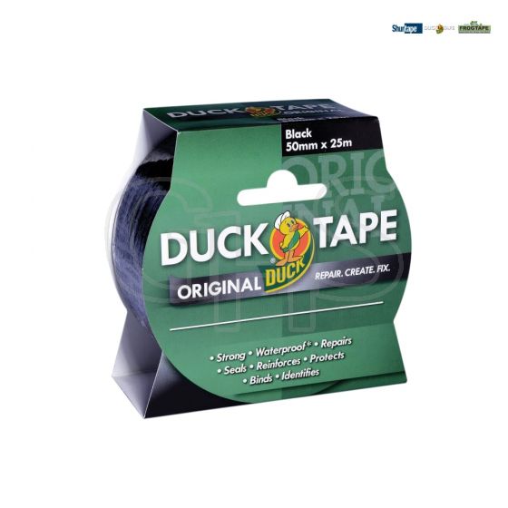 Shurtape Duck Tape Original 50mm x 25m Black - 211109