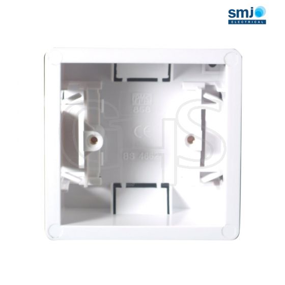 SMJ Dry Lining Box Single 35mm With Eurohook - PPDL1G-HK