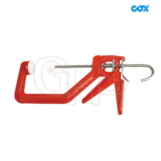 Cox 150P One Handed Plastic Pad G Clamp 150mm (6in) - AT2210