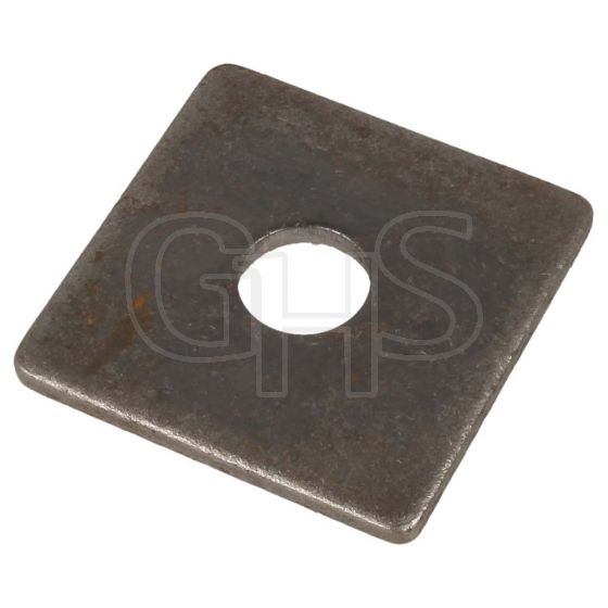 Square Plate Washer, M20 (Hole 22mm x 75mm x 6mm)