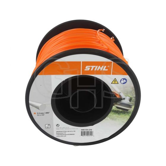 Genuine Stihl 2.4mm x 261m Strimmer Line (Round) - 0000 930 2246