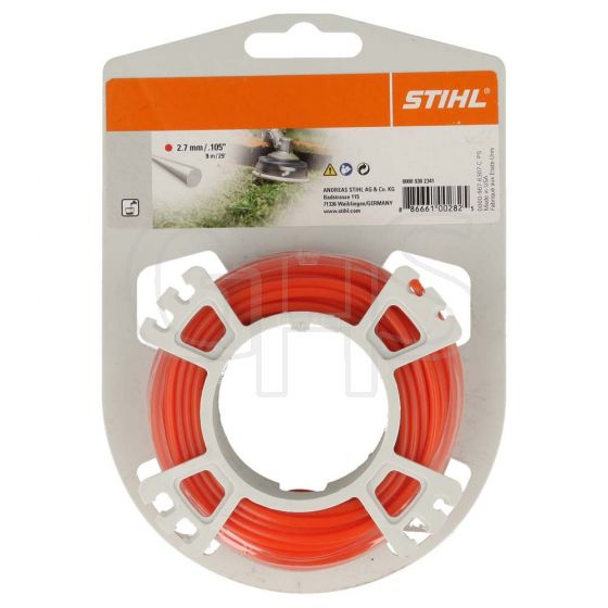 Genuine Stihl 2.7mm x 9.8m Strimmer Line (Round) - 0000 930 2218