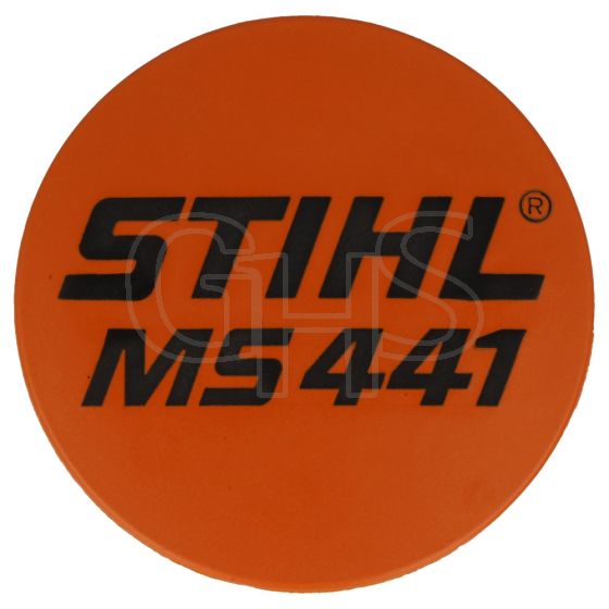 Genuine Stihl MS441 Model Plate - 1138 967 1500