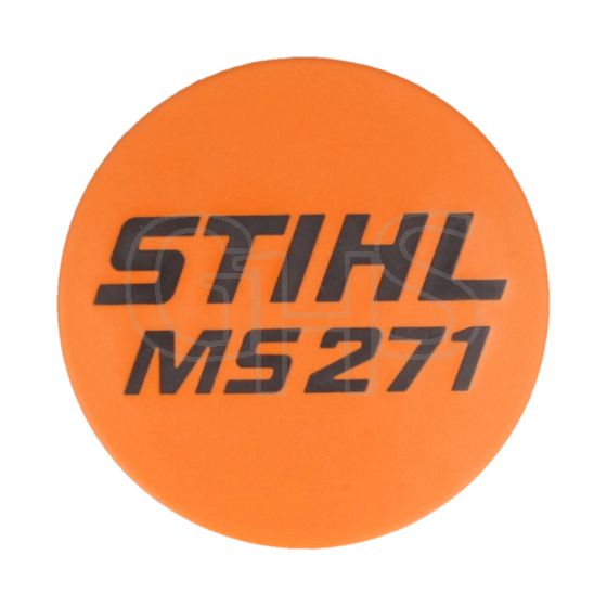 Genuine Stihl MS271 Model Plate - 1141 967 1501