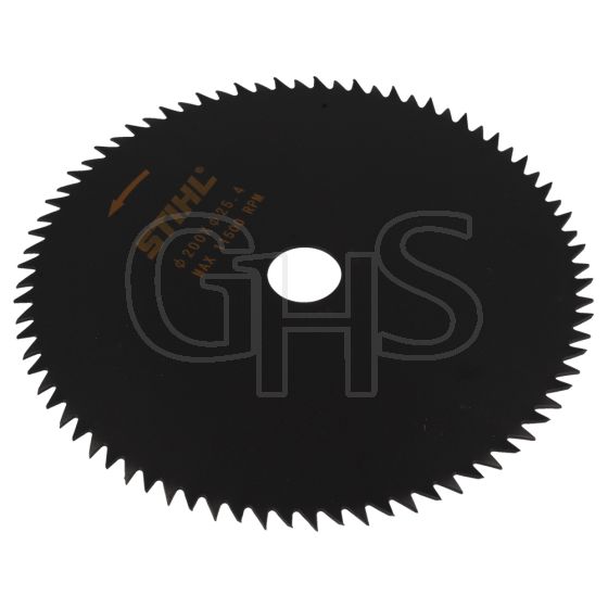 Genuine Stihl 200-80 Scratcher-Tooth Saw Blade (25.4mm) - 4112 713 4201 (Thin Trees)