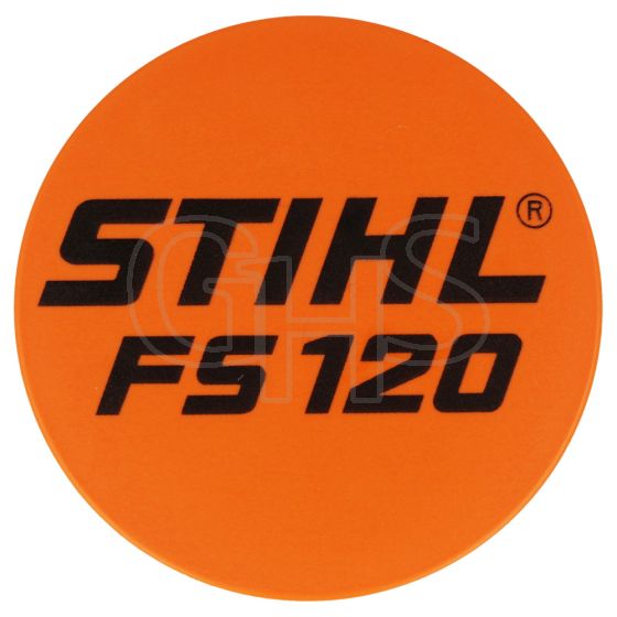 Genuine Stihl FS120 Model Plate - 4134 967 1511 