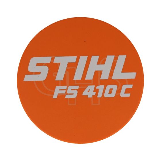 Genuine Stihl FS410C Model Plate - 4147 967 1558