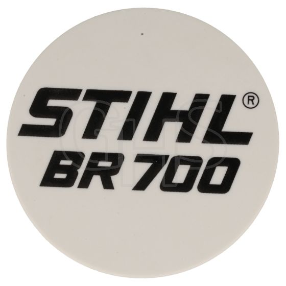 Genuine Stihl BR700 Model Plate - 4282 967 1503