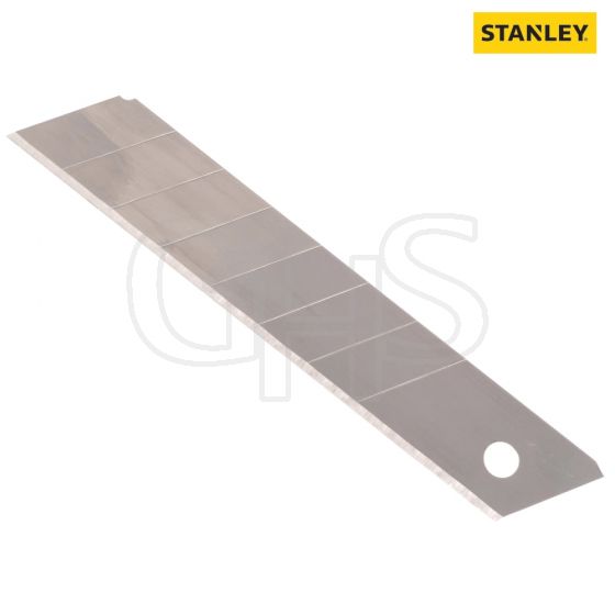 Stanley Snap-Off Blades 18mm Pack 10 - 0-11-301