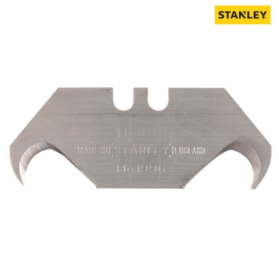 Stanley 1996B Hooked Knife Blades Pack of 100 - 1-11-983