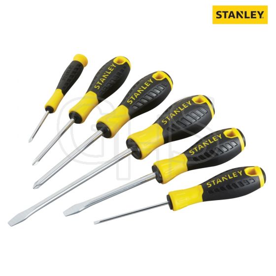 Stanley 0-60-208 Essential Screwdriver Set of 6 PH/SL - STHT0-60208