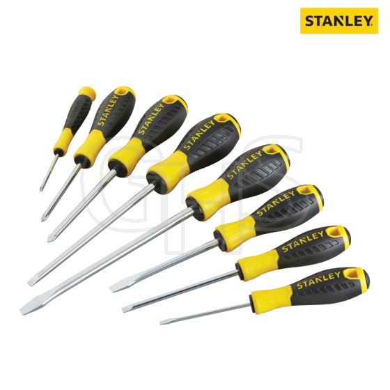 Stanley 0-60-210 Essential Screwdriver Set of 8 PH/SL - STHT0-60210