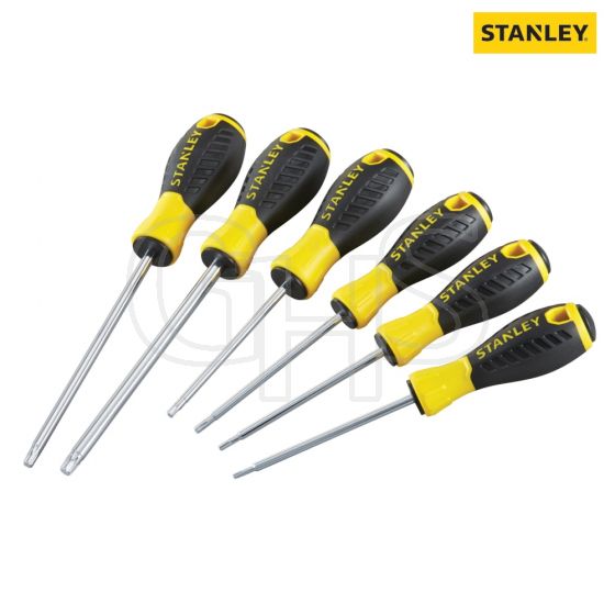 Stanley 0-60-214 Essential Torx Screwdriver Set of 6 - STHT0-60214