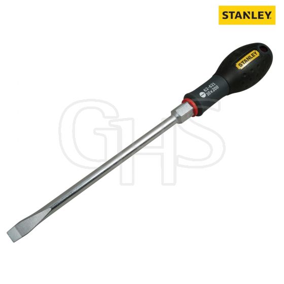 Stanley FatMax Bolster Screwdrivers Flared Tip 10mm x 200mm - FMHT0-62621