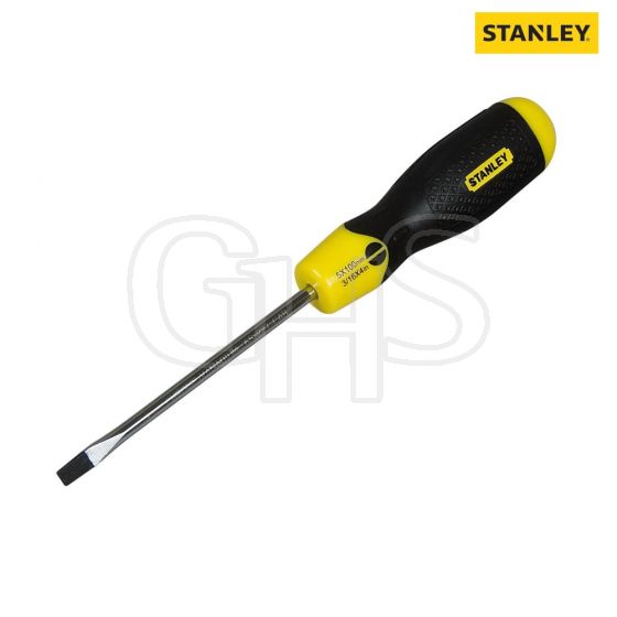 Stanley Cushion Grip Screwdriver Parallel Tip 2.5mm x 75mm - 0-64-923