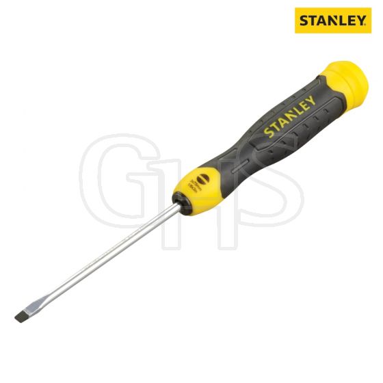 Stanley Cushion Grip Screwdriver Parallel Tip 3mm x 75mm - 0-64-924