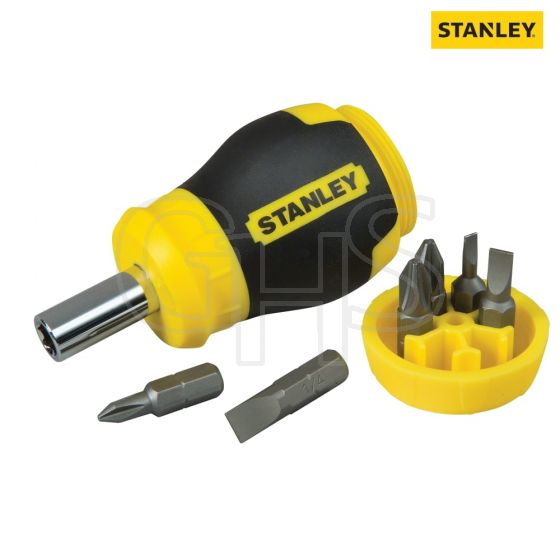 Stanley Stubby Screwdriver - Non Ratchet - 0-66-357