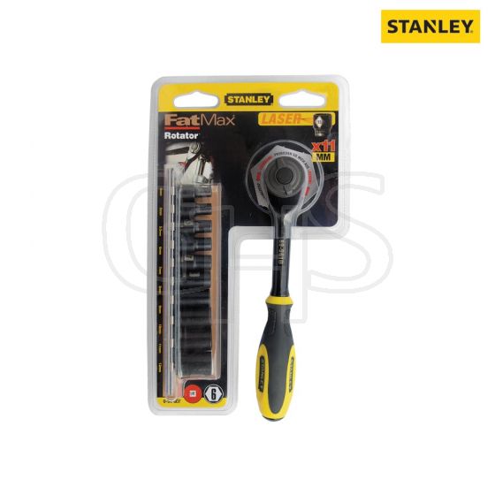 Stanley FatMax Rotator Socket Set of 11 Metric 1/4in Drive - 0-94-607