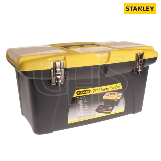 Stanley Jumbo Toolbox + Tray 55cm (22in) - 1-92-908