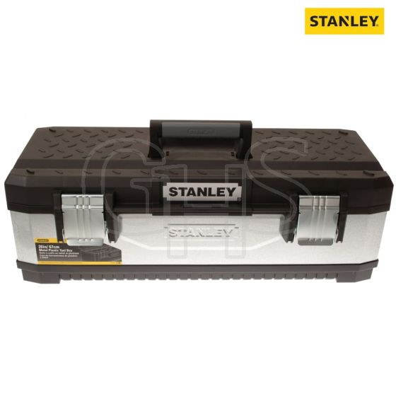 Stanley Galvanised Metal Toolbox 66cm (26in) - 1-95-620