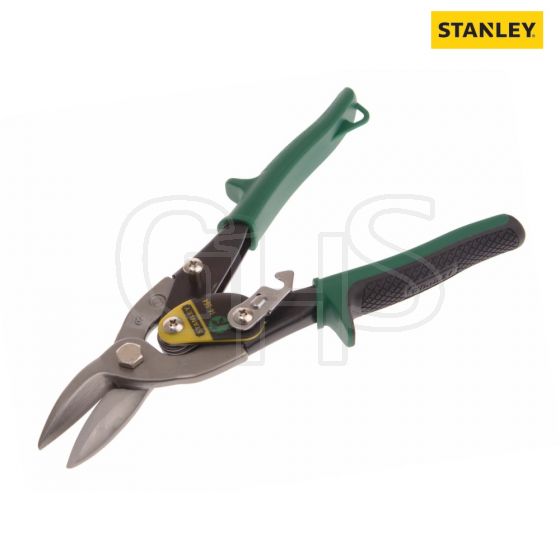 Stanley Green Aviation Snip Right Cut 250mm - 2-14-564