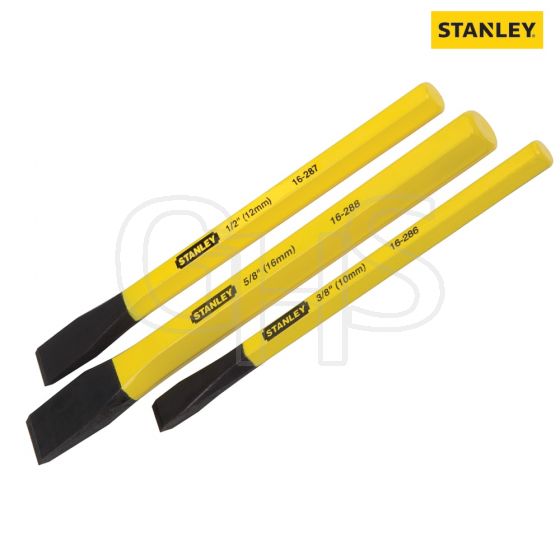 Stanley Cold Chisel Kit 3 Piece - 4-18-298