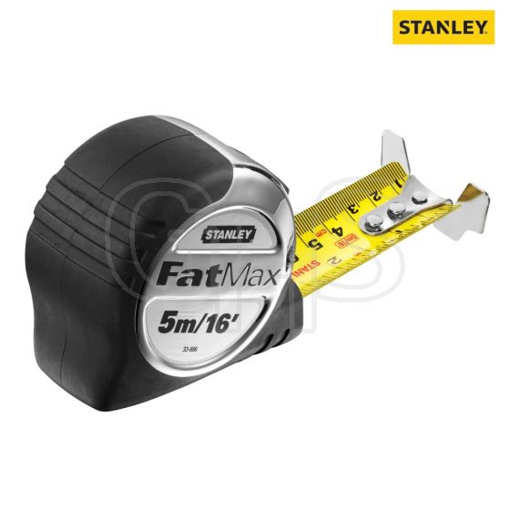 Stanley FatMax Tape Measure 5m/16ft (Width 32mm) - 5-33-886