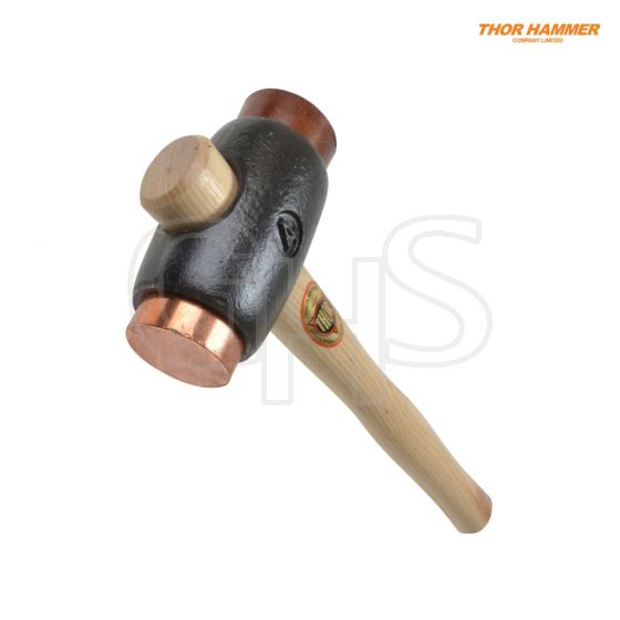 Thor 216 Copper / Hide Hammer Size 4 (50mm) 2380g - 03-216