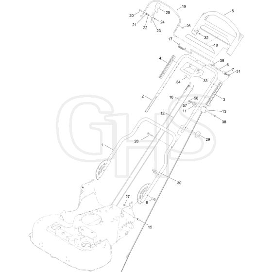 Handle and Electrical Assembly