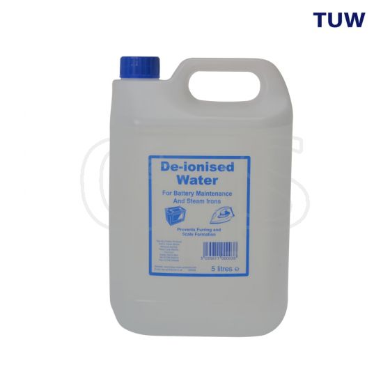 TUW De-ionised Water 5 Litres