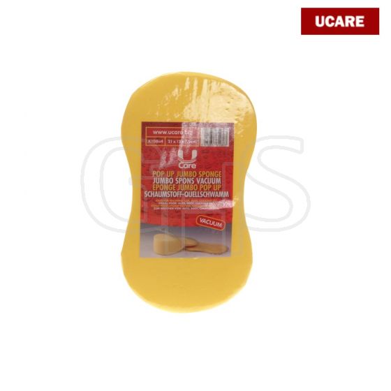 U-Care Pop-up Jumbo Sponge - Vacuum Packed  - X 108U4