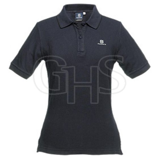 Genuine Husqvarna Ladies Polo Shirt (Small) - 101 63 79-48