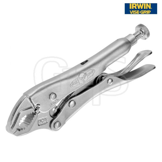 IRWIN 5CR Curved Jaw Locking Pliers 125mm (5in) - 10508019