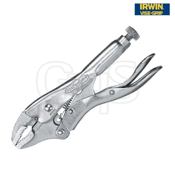IRWIN 10WRC Curved Jaw Locking Pliers with Wire Cutter 250mm (10in) - T0502EL4
