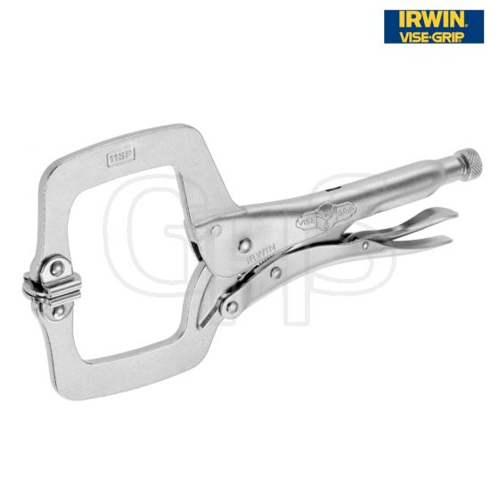 IRWIN 11SP Locking C Clamp Swivel Pad 275mm (11in) - T20EL4