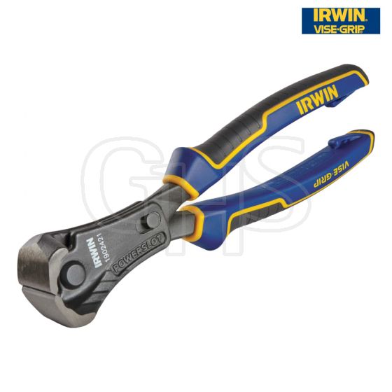 IRWIN Max Leverge End Cutting Pliers with PowerSlot 200mm (8in) - 1950510