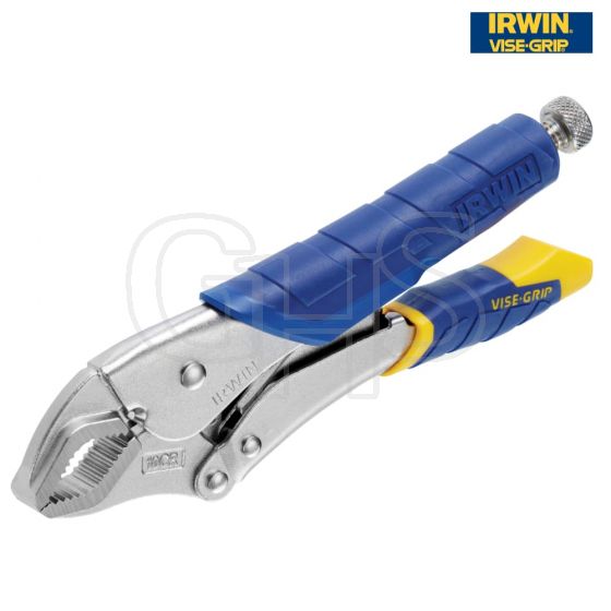 IRWIN 10CR Fast Release Curved Jaw Locking Pliers 250mm (10in) - T11T