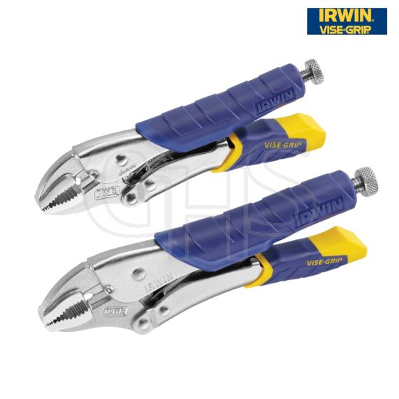 IRWIN Fast Release Locking Pliers 7WR & 10WR Set of 2 - T214T