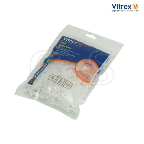 Vitrex Floor Tile Spacers 4mm Pack of 500 - 102042
