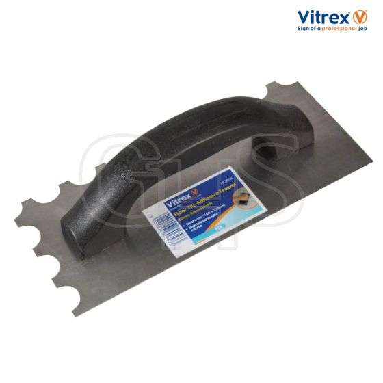 Vitrex Economy Tile Trowel 20mm Notch - 102956