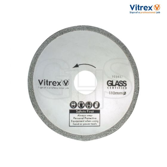 Vitrex Diamond Blade Glass 110mm - 103417