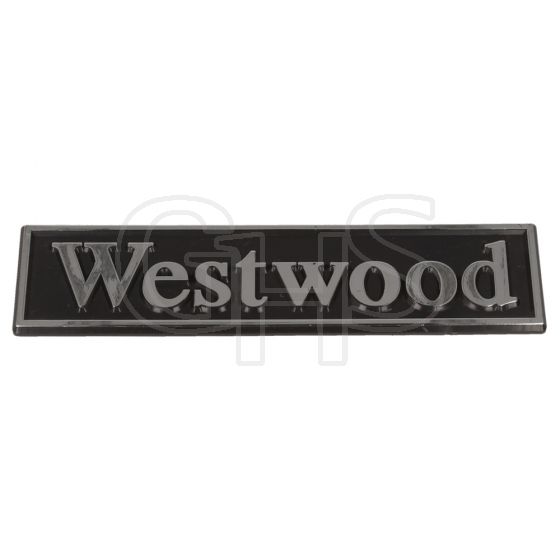 Genuine Westwood Bonnet Plaque - 9370 (Obsolete)